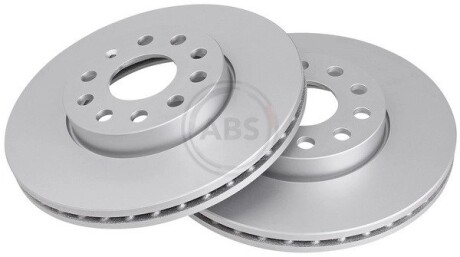 Диск тормозной AUDI/VW A3/GOLF/TOURAN 16" передн. вент. (выр-во ABS) A.B.S. 17521