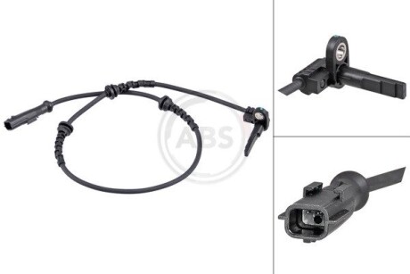 Датчик, частота обертання колеса Duster/Duster/Scenic/Grand Scenic/Megane/Fluence (13-20) (AB A.B.S. 31466