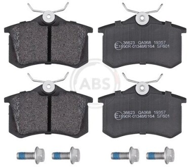 Колодка гальм. диск. AUDI/PEUGEOT/RENAULT/SEAT/VW задн. (ABS) A.B.S. 36623