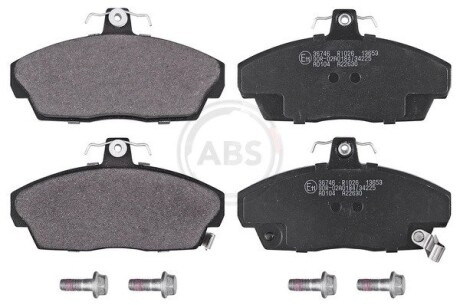 Колодка гальм. HONDA Civic передн. (ABS) A.B.S. 36746