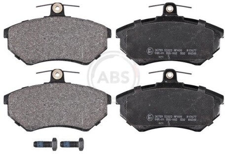 Колодка гальм. диск. AUDI/SEAT/VW AUDI/SEAT/VW передн. (ABS) A.B.S. 36789 (фото 1)