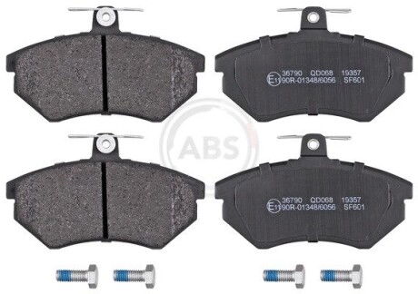 Колодка тормозов. диск. AUDI/SEAT/VW передн. (выр-во ABS) A.B.S. 36790