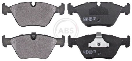 Колодка гальм. диск. BMW 3/5/X3 передн. (ABS) A.B.S. 36998