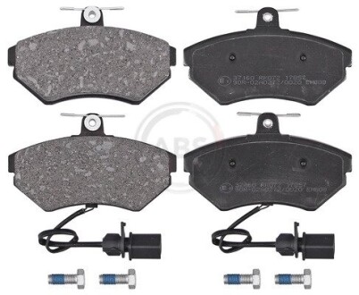 Колодка гальм. AUDI / VW Audi A4 / VW Passat передн. (ABS) A.B.S. 37160 (фото 1)