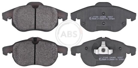 Колодка гальм. диск. FIAT/OPEL/SAAB CROMA/VECTRA C/SIGNUM/9-3 передн. (ABS) A.B.S. 37300