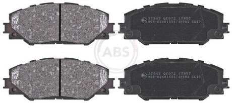 Колодка гальм. TOYOTA Rav 4 передн. (ABS) A.B.S. 37543