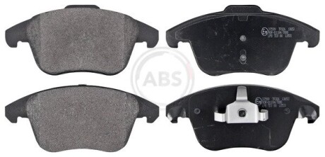 Колодка гальм. диск. CITROEN C4, C4 PICASSO передн. (ABS) A.B.S. 37599