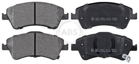 Колодка гальм. диск. TOYOTA AURIS, AVENSIS передн. (ABS) A.B.S. 37615