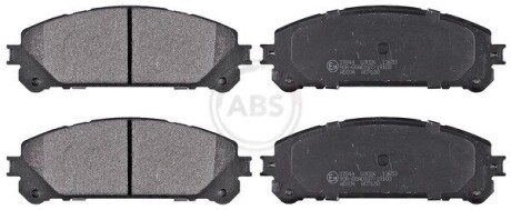 Колодка гальм. диск. LEXUS RX передн. (ABS) A.B.S. 37844