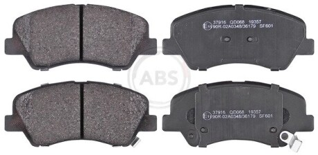 Колодка гальм. диск. HYUNDAI ACCENT RB 11-/KIA RIO 11 - передн. (ABS) A.B.S. 37916