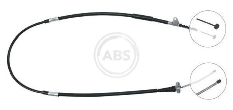 Трос ручного гальма TOYOTA (ABS) A.B.S. K16048