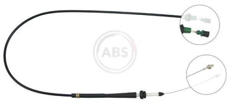 Трос акселератора VW GOLF (ABS) A.B.S. K35230