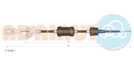 Трос зчеплення ADRIAUTO 11.0108.1