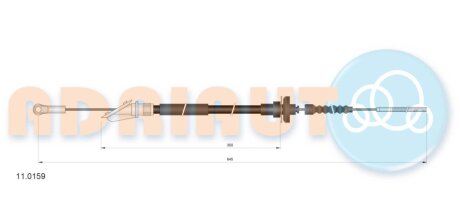 Тросик ADRIAUTO 11.0159