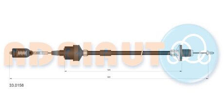 Трос зчеплення ADRIAUTO 33.0156
