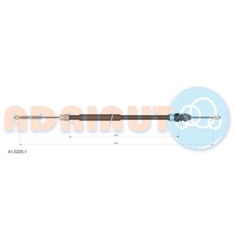 Трос зупиночних гальм ADRIAUTO 41.0225.1