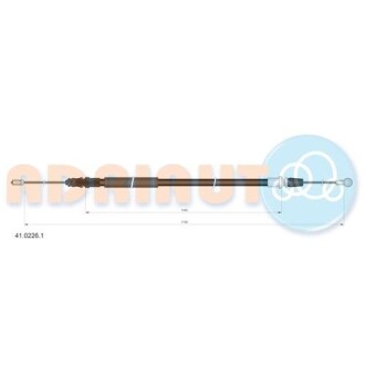 Трос зупиночних гальм ADRIAUTO 41.0226.1