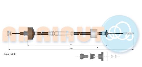 Тросик ADRIAUTO 55.0158.2
