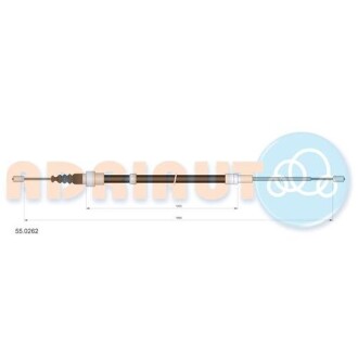 Трос ручного тормоза VW GOLF,SKODA OCTAVIA (выр-во) ADRIAUTO 55.0262