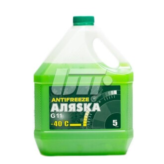 Антифриз Аляска ANTIFREEZE-40 (зелений) Каністра 5л/4,9 кг АЛЯSКА 5062