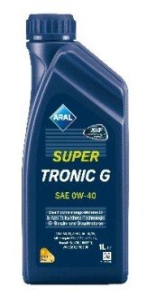 Олива двигуна 1L SuperTronic G SAE 0W40 ARAL 15A8AE