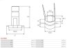 Колектор генератора AS-PL ASL9088S (фото 3)