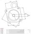 Кришка стартера AS-PL SBR3009 (фото 3)