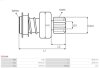 Бендикс стартера AS-PL SD2049 (фото 4)