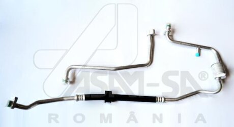 Патрубок кондиціонера Renault Logan 1.4/1.6 2004- ASAM 30986