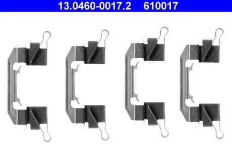 Комплект монтажний колодок ATE 13.0460-0017.2