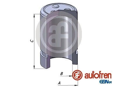 Поршень гальм.супорта TOYOTA HILUX VI, RAV 4 II, YARIS VERSO 1.3-2.4D 08.97-11.05 AUTOFREN D025351