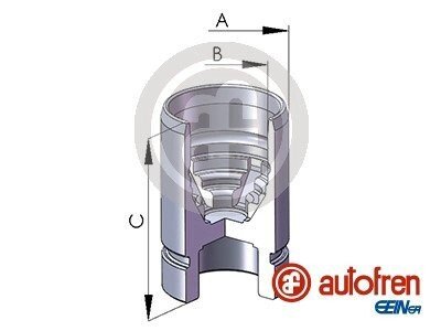 Поршеньок гальм.зад. MAZDA 323 C IV, 323 F IV, 323 F V, 323 F VI, 323 S IV, 626 IV, (Ø30x45.5) AUTOFREN D02589