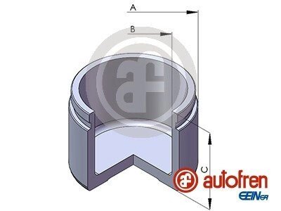 Поршень гальм. супорта перед. Mitsubishi Pajero IV 07-/Toyota Land Cruiser 00- (Sumitomo 45mm) AUTOFREN D02595 (фото 1)