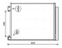 Конденсатор кондиціонера NISSAN X-TRAIL/ QASHQAI (AVA) AVA COOLING DN5422D (фото 1)