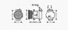 Компрессор кондиционера CHEVROLET AVEO, LACETTI, NUBIRA (выр-во AVA) AVA COOLING DWAK071 (фото 1)
