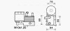 Радіатор масляний FORD TRANSIT CONNECT (TC7) (02-) 1.8 TDCi (у зборі) (AVA) AVA COOLING FD3686H (фото 1)