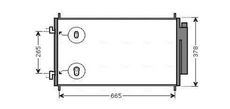 Конденсатор кондиционера HONDA CR-V (RE) (06-) (выр-во AVA) AVA COOLING HD5214D