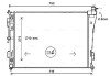 Радіатор охолодження двигуна Hyundai Sonata 2.0i-2.4i 09>15, Kia Optima 2,0i 2,4i 10> AT AC+/- AVA AVA COOLING HY2423 (фото 1)