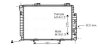 Радіатор охолодження двигуна MB W202(C) MT/AT +AC 96- (Ava) AVA COOLING MSA2174 (фото 1)