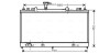 Радиатор охлаждения двигателя Mazda 6 (02-07) 2,0d 2,3i MT AVA AVA COOLING MZ2164 (фото 1)