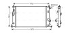 Радіатор охолодження MAZDA 5 (05-) (AVA) AVA COOLING MZ2183 (фото 1)