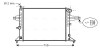Радіатор ASTRA G 1.4 MT -AC 98- (AVA) AVA COOLING OL2272 (фото 1)