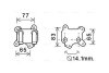 Радіатор масляний OPEL Astra 1.7D 98- (Ava) AVA COOLING OL3581 (фото 1)