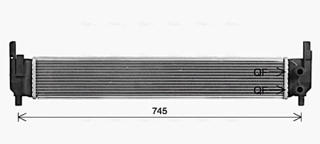 Радіатор охолодження VAG (AVA) AVA COOLING VN2420