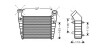 Інтеркулер PASSAT6/SUPERB 19TDi 00- (Ava) AVA COOLING VNA4238 (фото 1)