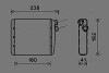 Радиатор отопителя салона Volvo S60 (10-), S80 (06-), XC60 (08-),XC70 (07-)/Rang AVA COOLING VOA6163 (фото 1)