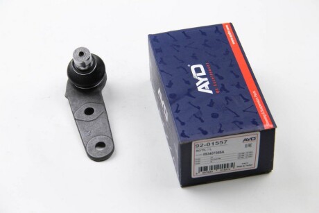 Опора кульова лів (кон 19mm) AUDI 80, 90 B3 (893, 894, 8A2) (-91) (92-01557) AYD 9201557