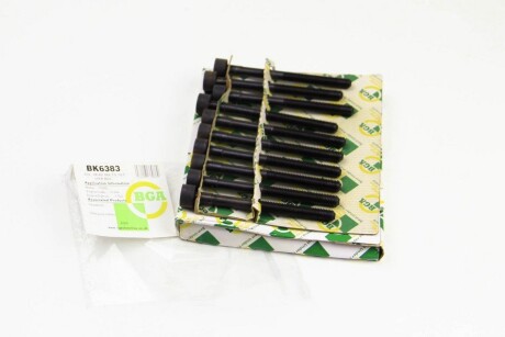 Комплект болтов с головкой системы TORX из черного металла BGA BK6383