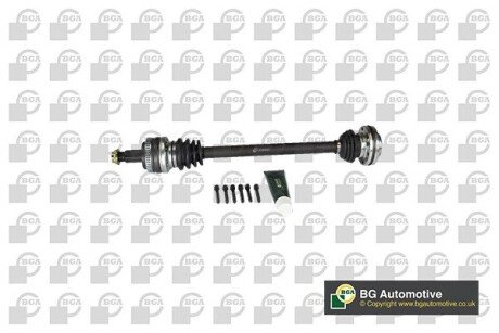 Піввісь BMW 3(E90) 2.0 04-11 (27z 664mm +ABS 48z) Пр. BGA DS0918R