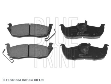 Комплект тормозных колодок из 4 шт. дисков BLUE PRINT ADA104220